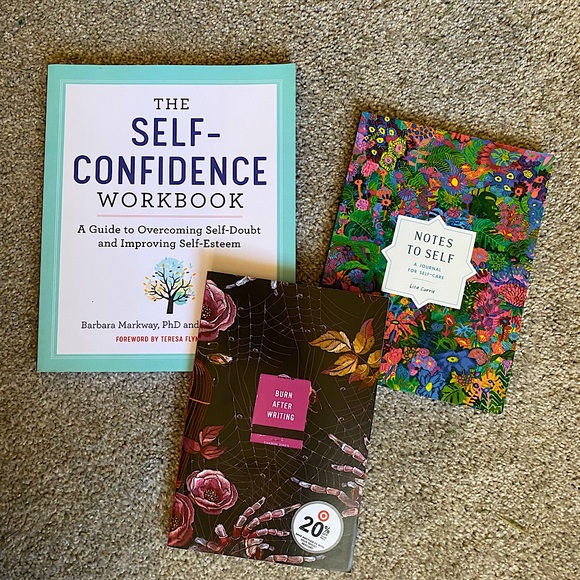 Self Confidence/Self Improvement Workbook Bundle - Mental Health Self Care - Picture 1 of 11